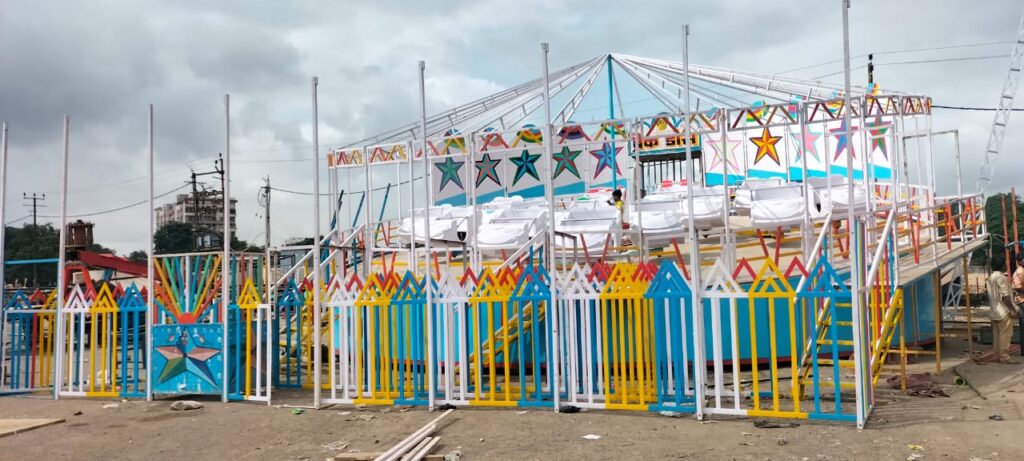 Preparations for the Shravani Mela to be held at the Jamnagar Exhibition Ground have begun in full swing