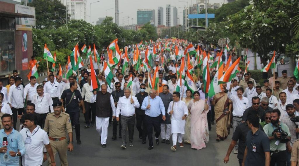 Chief Minister Bhupendra Patel will hold grand tricolor yatra today in Rajkot!