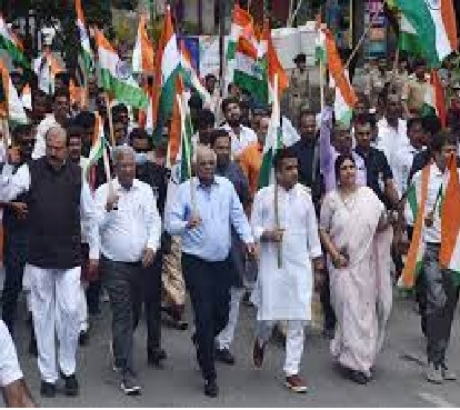 Chief Minister Bhupendra Patel will hold grand tricolor yatra today in Rajkot!