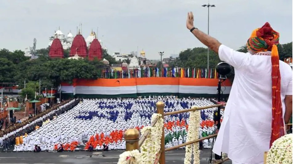 From the Red Fort, Prime Minister Modi urged the countrymen to take 5 promises