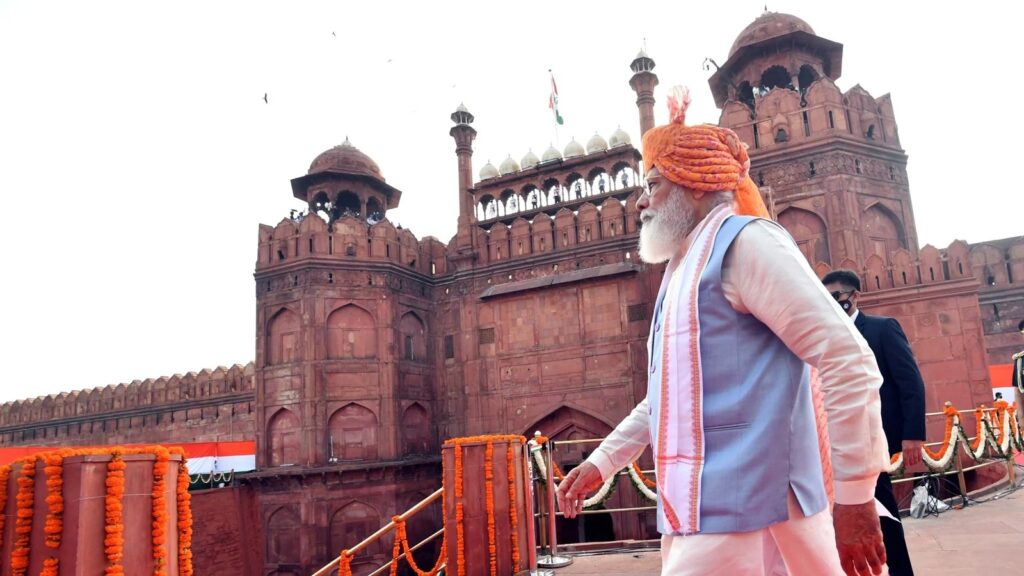 From the Red Fort, Prime Minister Modi urged the countrymen to take 5 promises