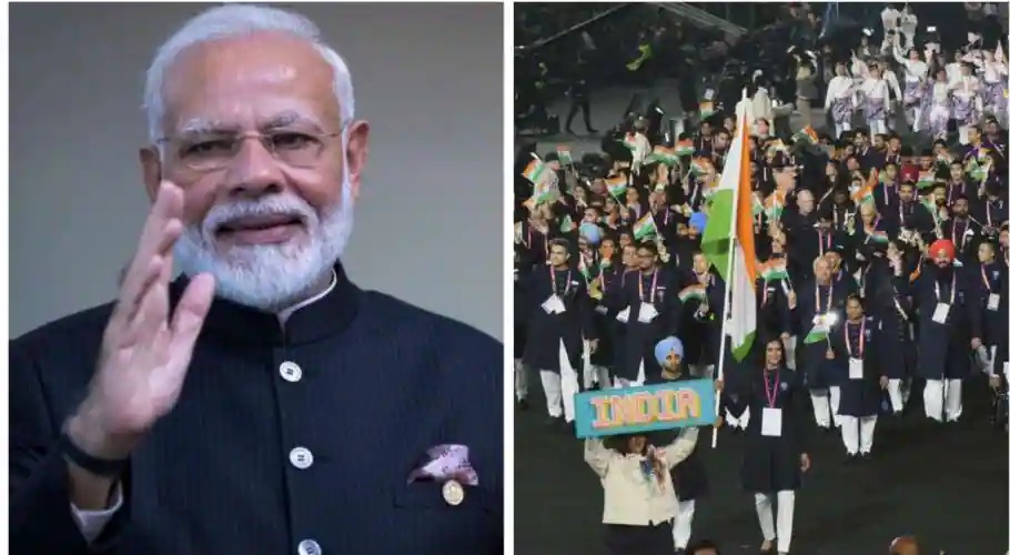 Prime Minister Modi met medalists who are heroes of the Commonwealth