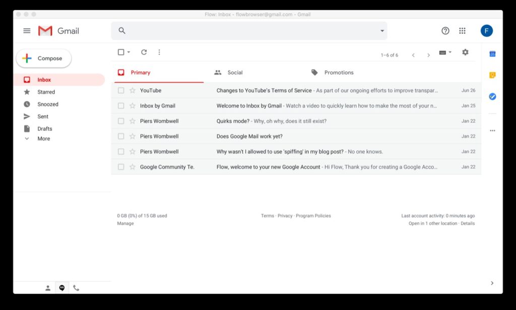 Gmail will run out of space fast! In this way delete all the old mails together