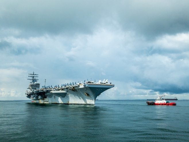 America launched its deadliest weapon to control China! The USS Ronald Reagan did it