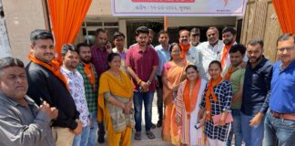 સી.આર.પાટિલના જન્મ દિવસ નિમિત્તે જામનગર શહેર ભાજપ યુવા મોરચા દ્વારા સર્વરોગ નિદાન કેમ્પ યોજી ઉજવણી કરાઈ