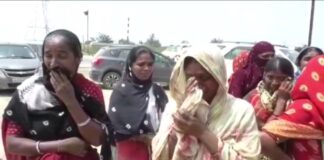 “ના ઇસ્તેમાલ કરે , ના વિશ્વાસ કરે” ઘડી કંપની સામે સ્થાનિકોનું ઉપવાસ આંદોલન