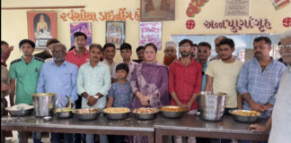 સ્વ.હેમતભાઈ રામભાઈ માડમ ટ્રસ્ટ દ્વારા છેલ્લા 12 વર્ષથી બોર્ડના વિદ્યાર્થીઓ માટે નિઃશુલ્ક ભોજનની વ્યવસ્થા