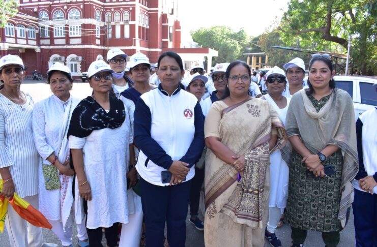 આઝાદી કા અમૃત મહોત્સવ અંતર્ગત યોગ રેલી અને યોગ શિબિરનું કરાયું આયોજન