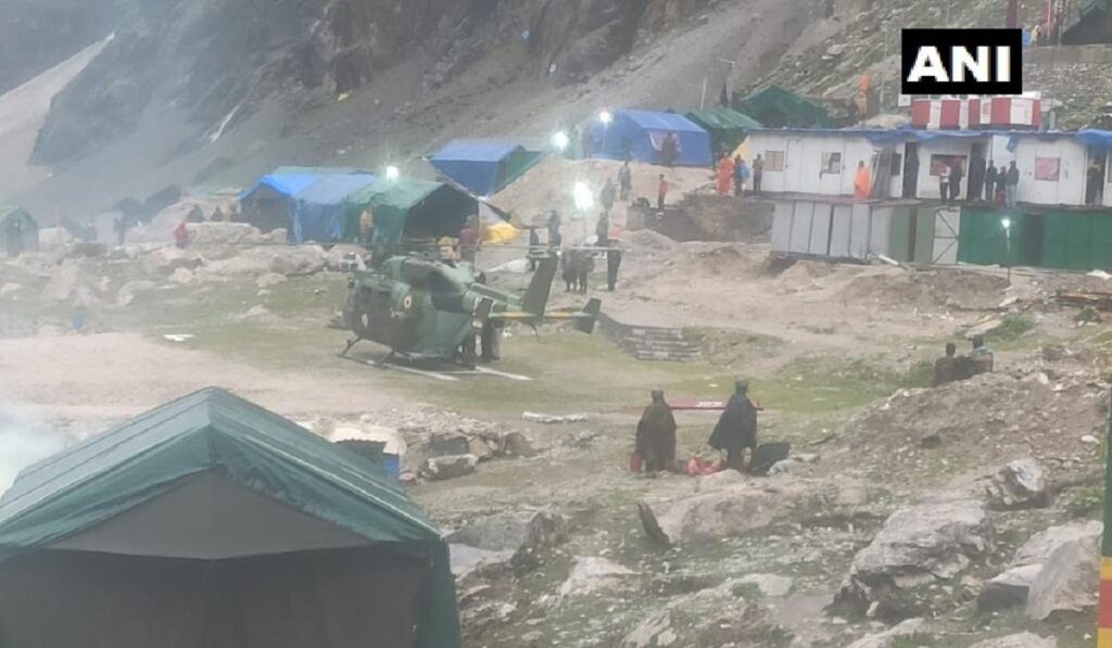 About 20 pilgrims from Jamnagar were trapped during the Amarnath pilgrimage