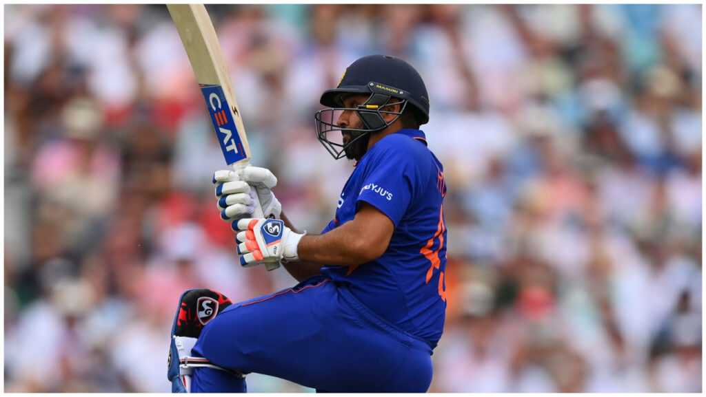 England lost their first series abroad as Rohit's captain