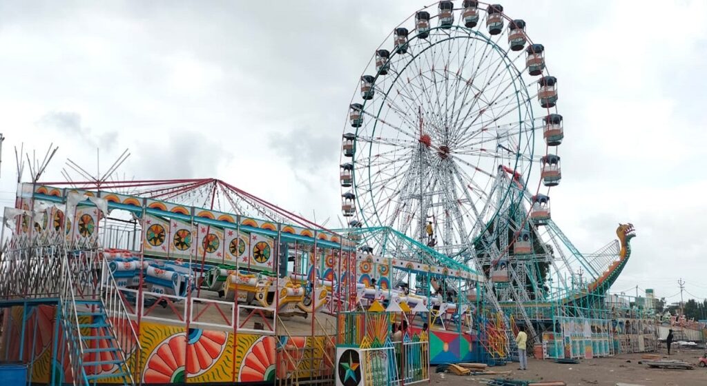 Preparations for the Shravani Mela to be held at the Jamnagar Exhibition Ground have begun in full swing