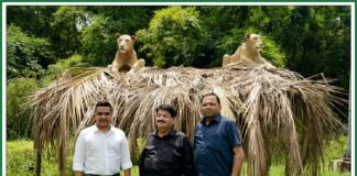 રિલાયન્સ દ્વારા નિર્મિત ‘ધ ગીર: પ્રાઇડ ઓફ ગુજરાત’નું ઇન્દ્રોડા સર્કલ પર અનાવરણ