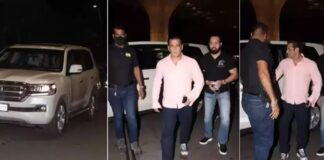 સલ્લુભાઈએ ખરીદી 1.5 કરોડની બુલેટપ્રૂફ કાર! બોડીગાર્ડ સાથે કરી એન્ટ્રી Sallubhai bought a 1.5 crore bulletproof car! Something like this entry with a bodyguard