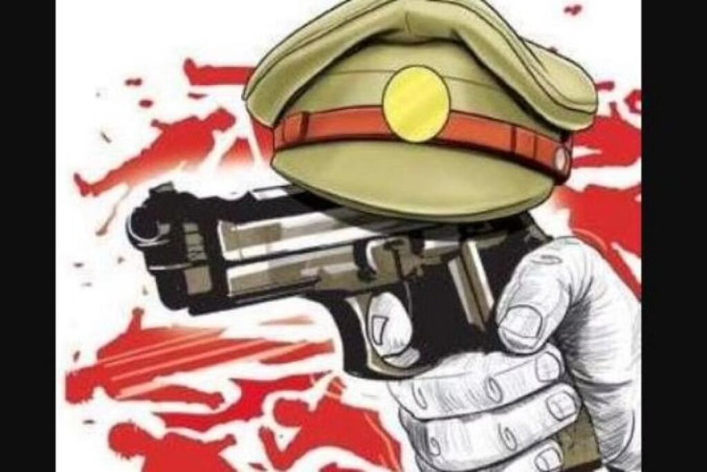 Firing between police and raider gang in Rajkot! One accused and one policeman injured