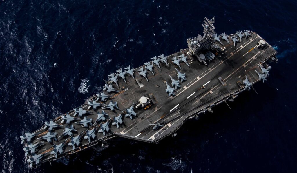 America launched its deadliest weapon to control China! The USS Ronald Reagan did it