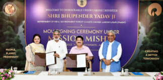 મરીન નેશનલ પાર્કમાં 3500 એકરમાં મેન્ગ્રૂવ્સ જંગલનાનિર્માણ માટે રિલાયન્સ ઇન્ડસ્ટ્રીઝ દ્વારા રાજ્ય સરકાર સાથે કરાર