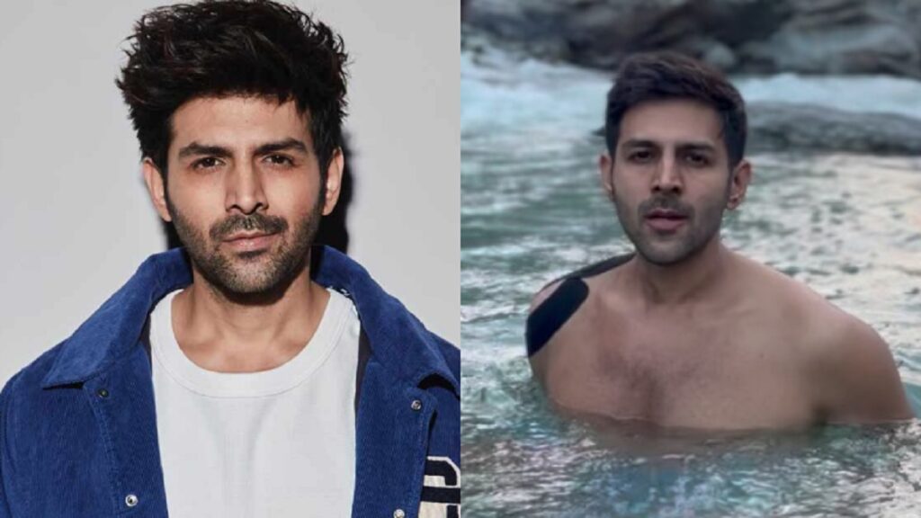 Kartik Arya completed shooting of 'Chandu Champion', gave update while taking ice bath in Kashmir