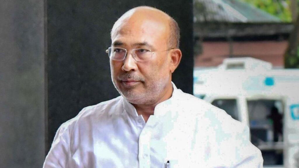 Riots over the killing of two students in Manipur, N Biren Singh said - Amit Shah assured that the killers will be punished.