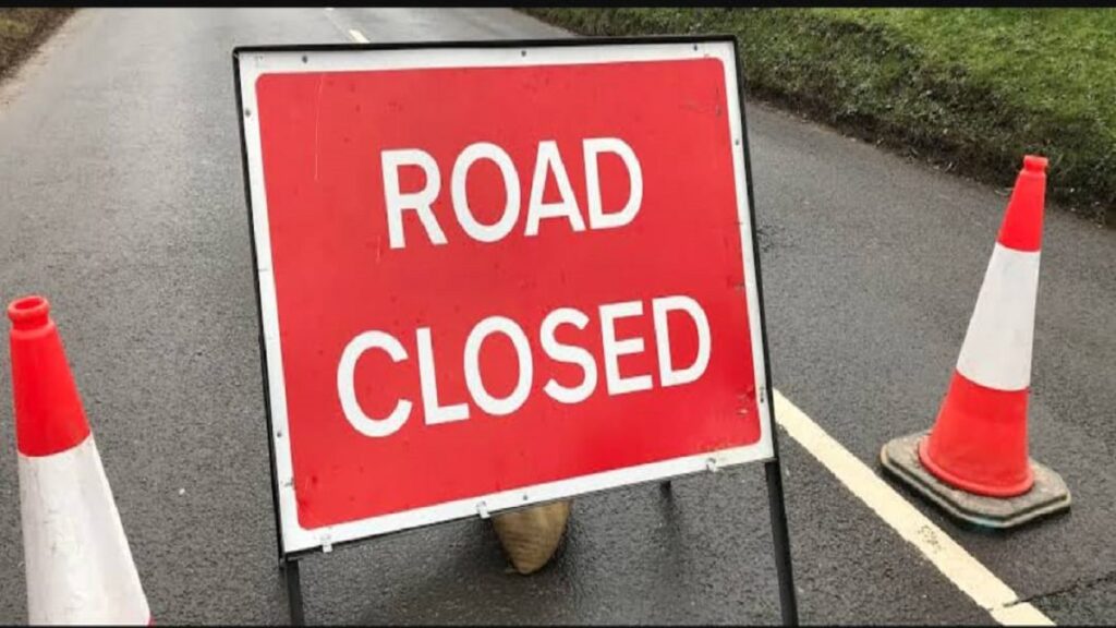 The road from Kalavad to Ranja and from Ranja to Haripar will be closed from 24th to 26th.