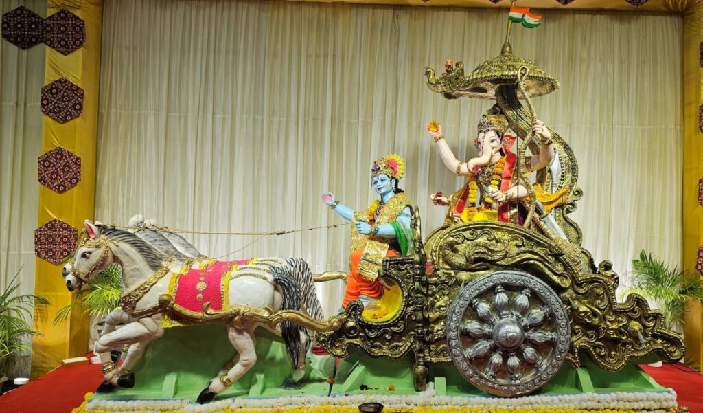 Grandest celebration of Rathika Ganeshotsav by Vatslyadham Vridashram, Jamnagar's Biggest Ganesha Ganesh