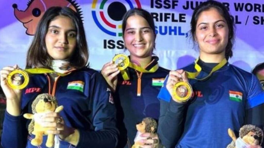 India won gold medal in shooting, these 3 athletes won gold