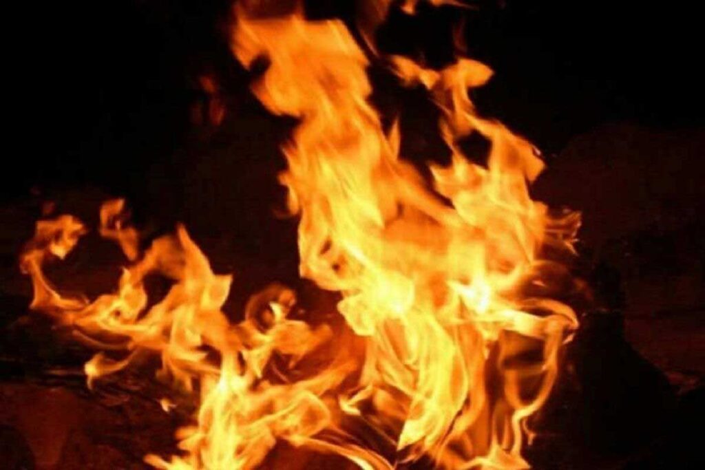 A massive fire broke out in a building in this West African country, killing 35 people