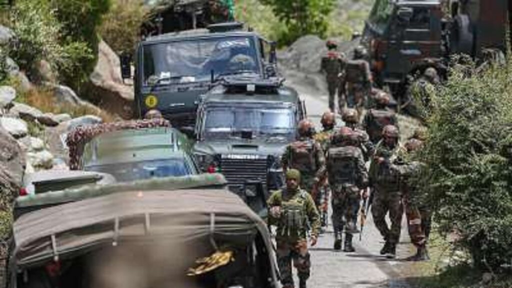 Firing inside army camp in Rajouri, five army personnel including three officers injured