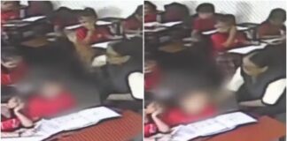 ટીચરે છાત્રાને માર્યો ઢોરમાર, સટાસટ માર્યા આટલા થપ્પડો, સીસીટીવી ફૂટેજ થયા વાઇરલ Teacher beats student, slaps so many times, CCTV footage goes viral