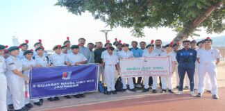 જામનગર લાખોટા નેચર કલબ દ્વારા પક્ષી દર્શનનો કાર્યક્રમ યોજાયો Bird watching program organized by Jamnagar Lakhota Nature Club