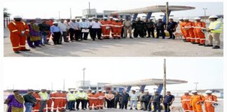 ચેલા સ્થિત CNG સ્ટેશન પર આંતકવાદી હુમલાને લીધે ગેસ લીકેજ અને વીકરાળ આગની મોકડ્રિલ યોજાઈ Terrorist attack on CNG station in Chela, gas leakage and massive fire mock drill held