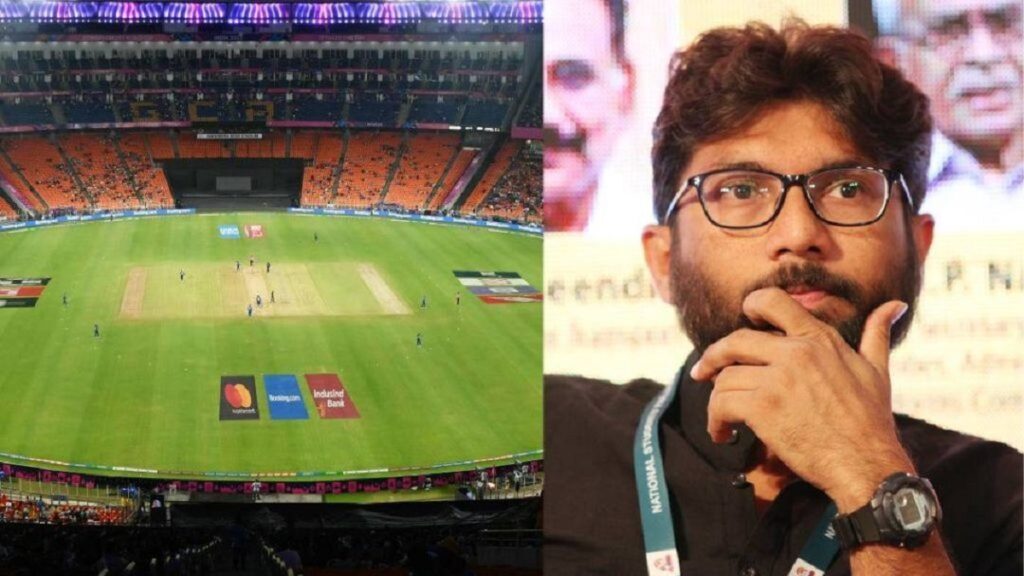 Mislead by saying India-Pakistan match, stadium empty; Jignesh Mevani lashed out at BCCI