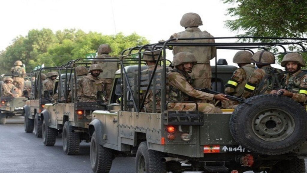 14 jawans martyred in an attack in Pakistan's Gwadar district, terrorists attacked two vehicles