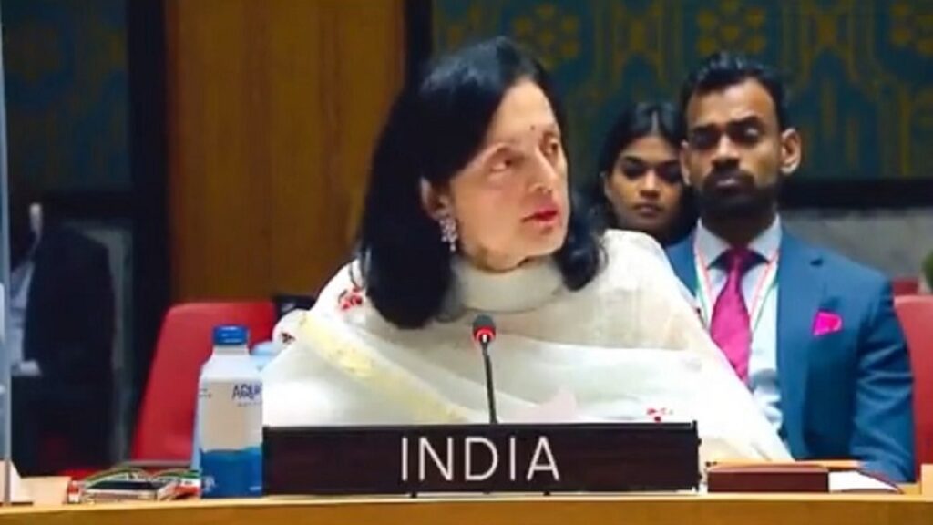 'India is committed to opposing terrorism and abiding by humanitarian law', says Ruchira Kamboj at UNGA meeting