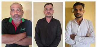 બનાસકાંઠાની અમીરગઢ ચેકપોસ્ટ પર થી રૂ.૧ કરોડ થી વધુનું ડ્રગ્સ સાથે જામનગરના ત્રણ શખ્સો ઝડપાયા….