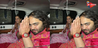 અંબાણી પરિવારના વરઘોડિયા અનંત અંબાણી અને રાધિકા ગઈકાલે રાત્રે જામનગરના એરપોર્ટ પર આવી પહોંચતાં ભવ્ય સ્વાગત કરાયું