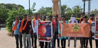 લવ જીહાદના વધતા જતા કિસ્સાઓને ધ્યાનમાં લઈ હિન્દુસેનાએ સ્ત્રીઓ અને બહેનોને જાગૃત કરવા અનોખો પ્રયાસ કરયો