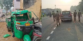 દિવાળીની ખુશીઓ માતમમાં ફેરવાઇ,ઉત્તર પ્રદેશમાં ભીષણ રોડ અકસ્માતમાં એક જ પરીવારના 6 લોકોના મોત