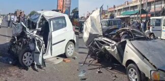 જૂનાગઢ માળિયા હાટીના નજીક બે કાર વચ્ચે ગમખ્વાર અકસ્માત, 5 વિદ્યાર્થી સહિત 7 લોકોનાં મોત