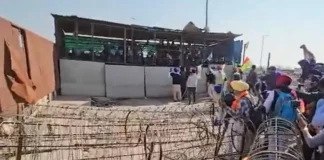 ખેડૂતો આંદોલન : દિલ્હીની બોર્ડર પર કડક સુરક્ષા, અંબાલામાં ઈન્ટરનેટ, સ્કૂલ-કોલેજો બંધ